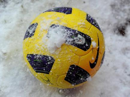 FC Bihor şi-a anulat amicalul de la Marghita, din cauza zăpezii